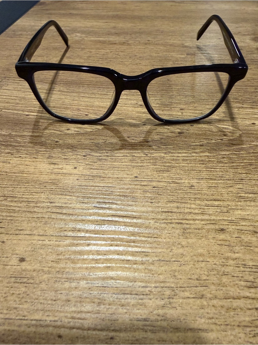 Warby Parker Men’s Chamberlain M 100 Jet Black Eyeglasses FRAMES ONLY 50-18-140